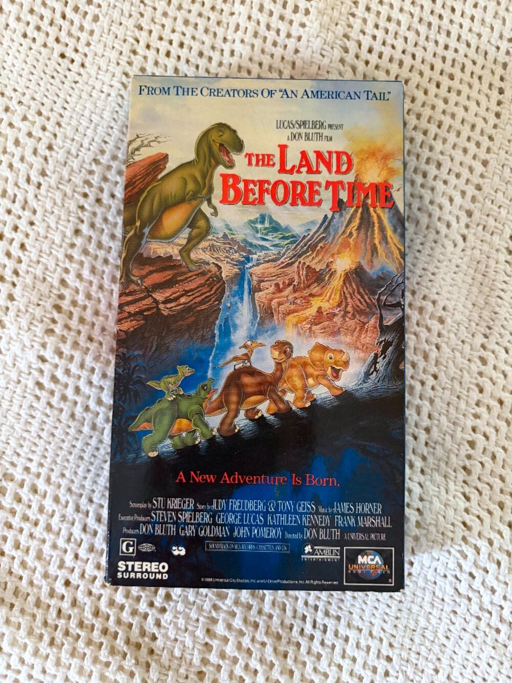 The Land Before Time VHS
